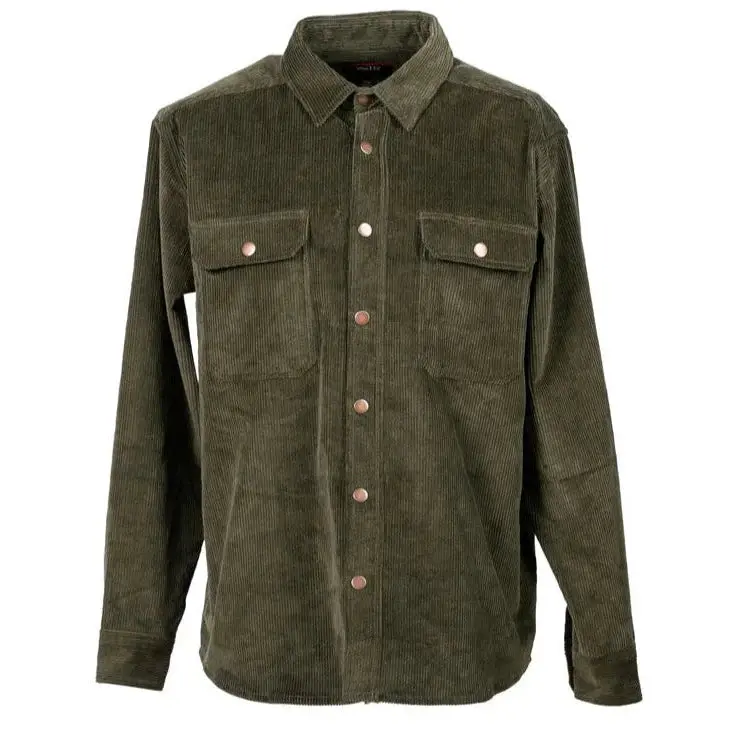 Woolly Dry Goods Men'S Corduroy Shirt-Jacket 1