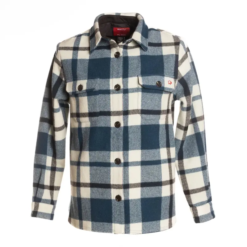 Woolly Dry Goods Women'S Flannel-Style Shacket 1