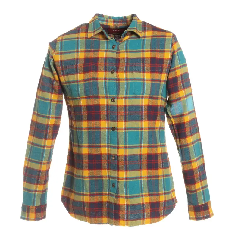 Woolly Dry Goods Women’S Lightweight 5 Oz Flannel Shirt