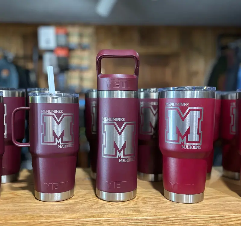 Yeti Menominee Maroons Insulated Drinkware – Limited-Edition Branded Tumbler 1