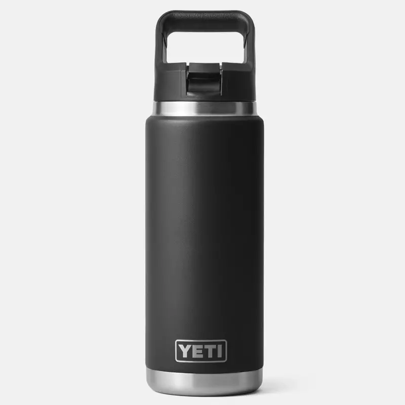 Yeti Rambler 26 Oz Tumbler With Straw Cap – Double-Wall Insulated Bottle 1
