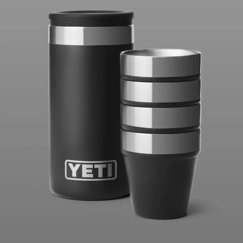 Yeti Stainless Steel Shot Glasses – Set Of Four 1