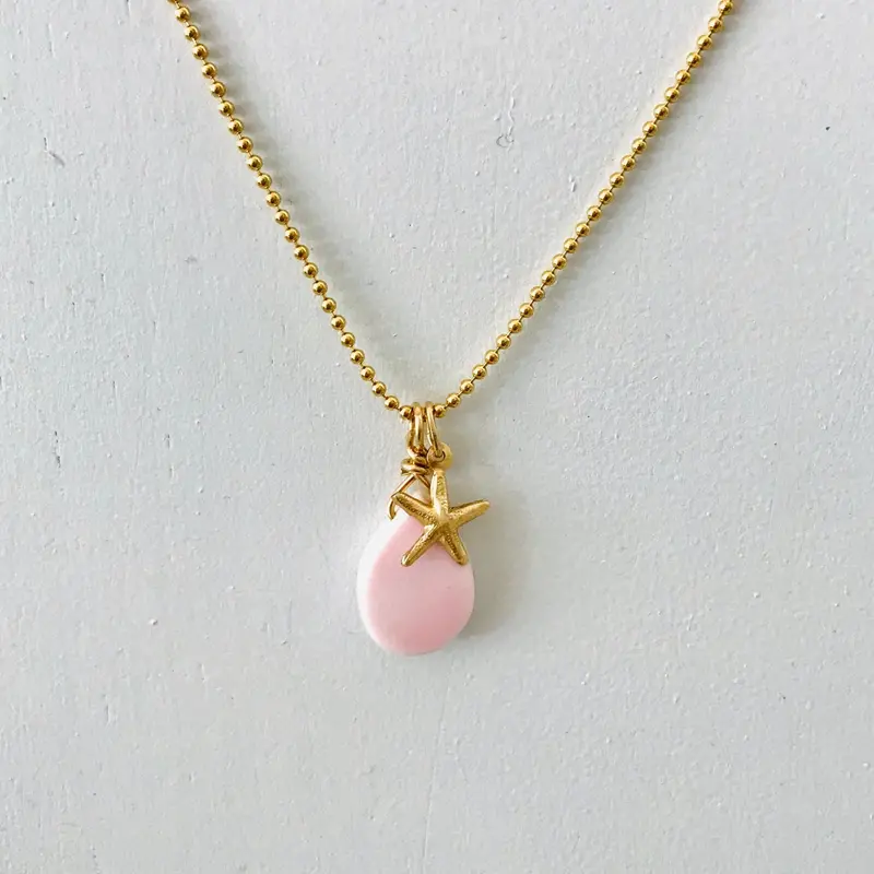 Zen Mini Gemstone Pendant Necklace